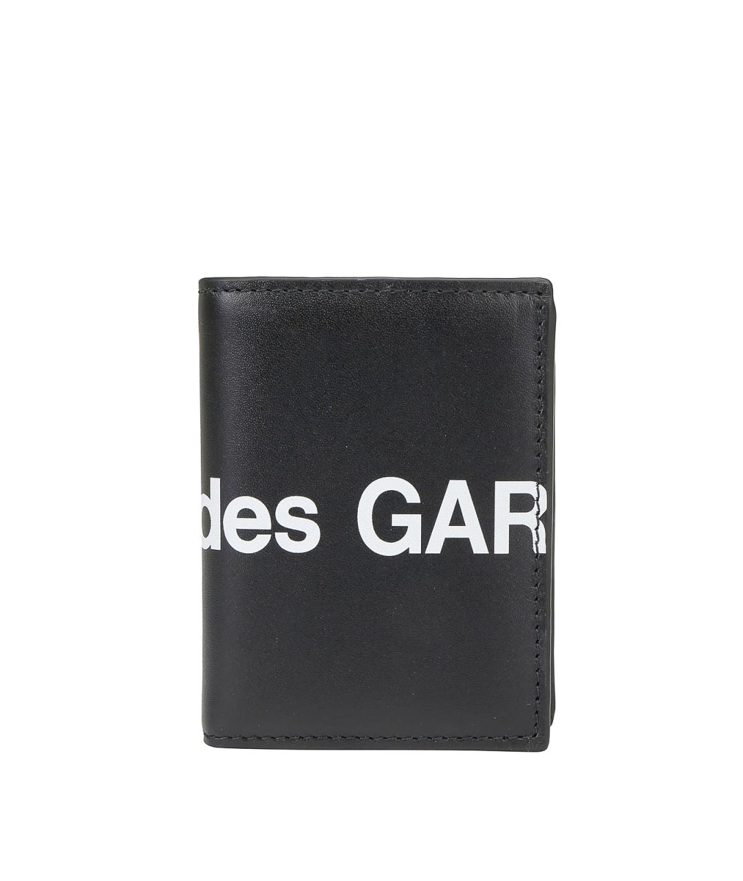 COMME DES GARÇONS Черный кожаный кошелек, фото 1