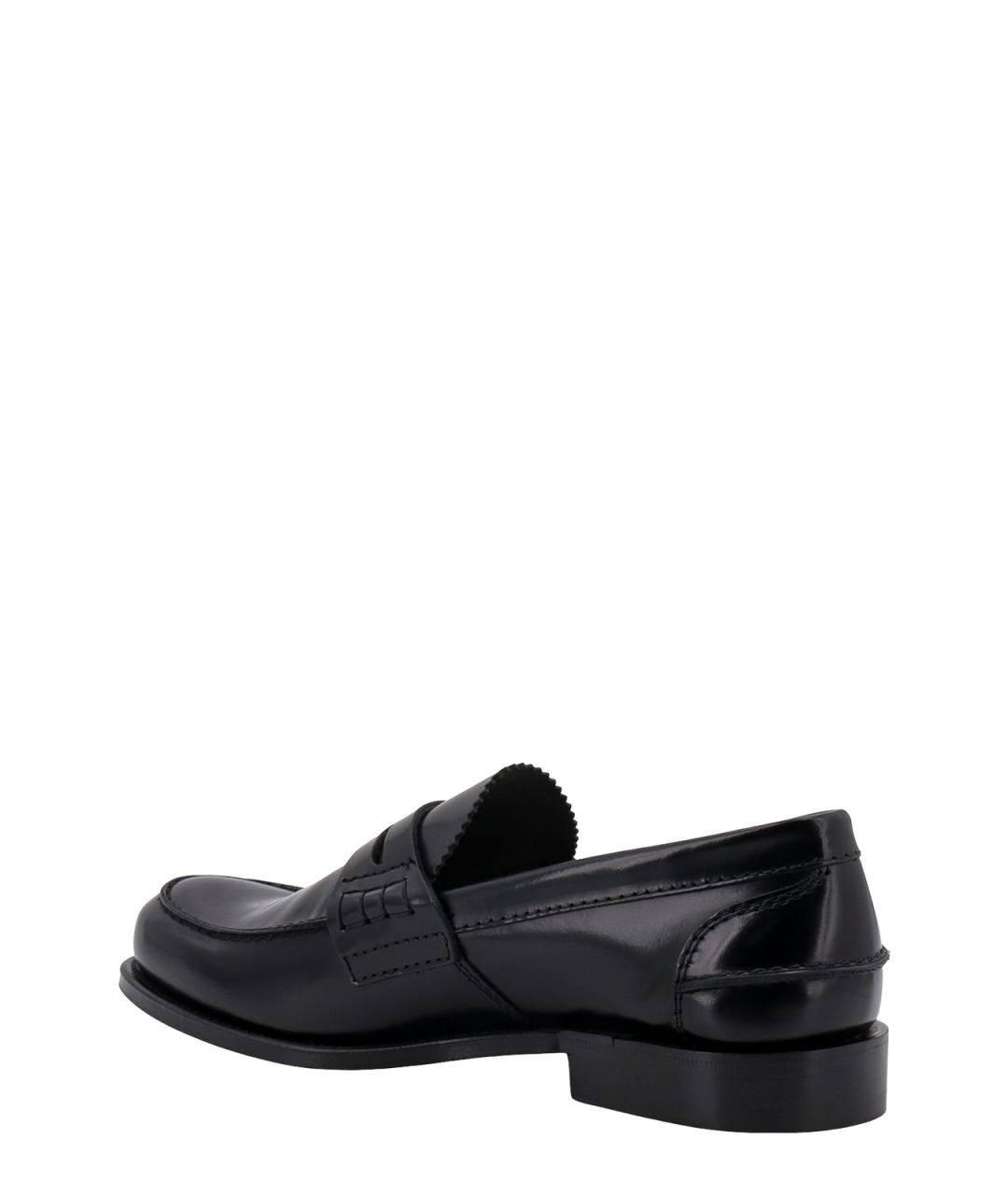 CHURCH'S Черные кожаные лоферы, фото 3