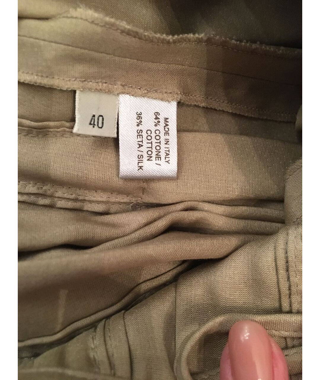 BOTTEGA VENETA Хлопковая юбка миди, фото 4