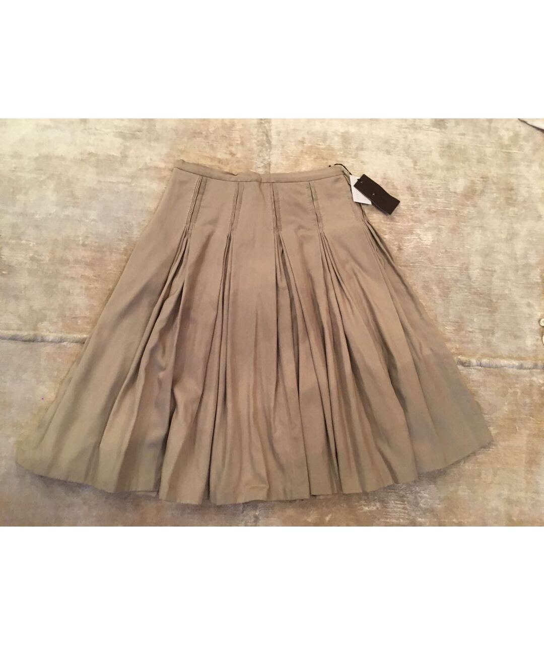 BOTTEGA VENETA Хлопковая юбка миди, фото 9