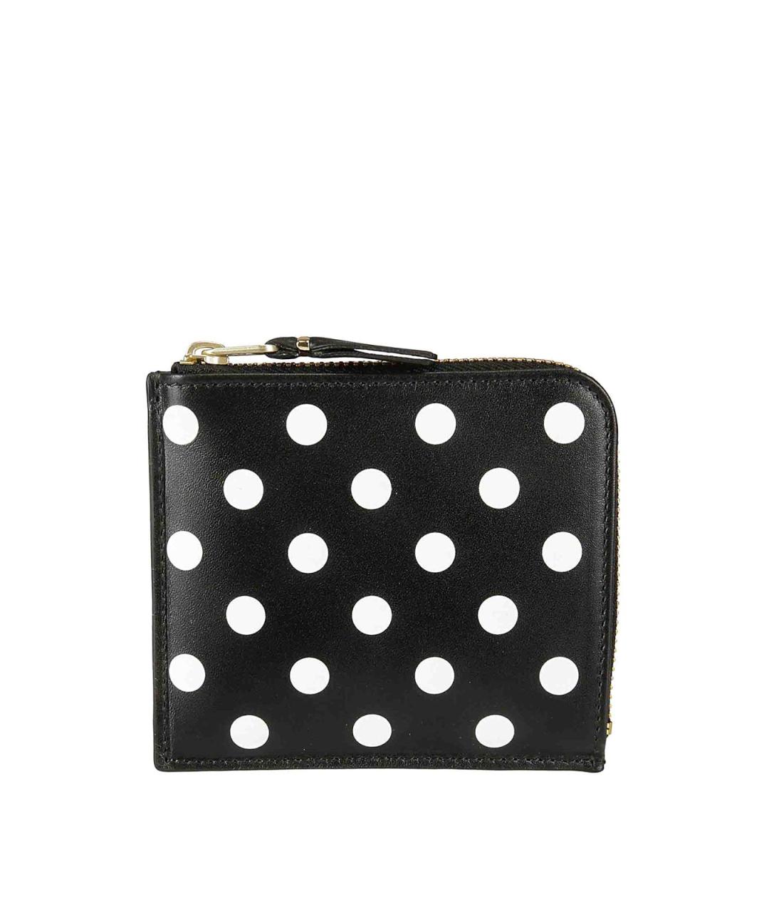 COMME DES GARÇONS WALLET Черный кожаный кошелек, фото 1