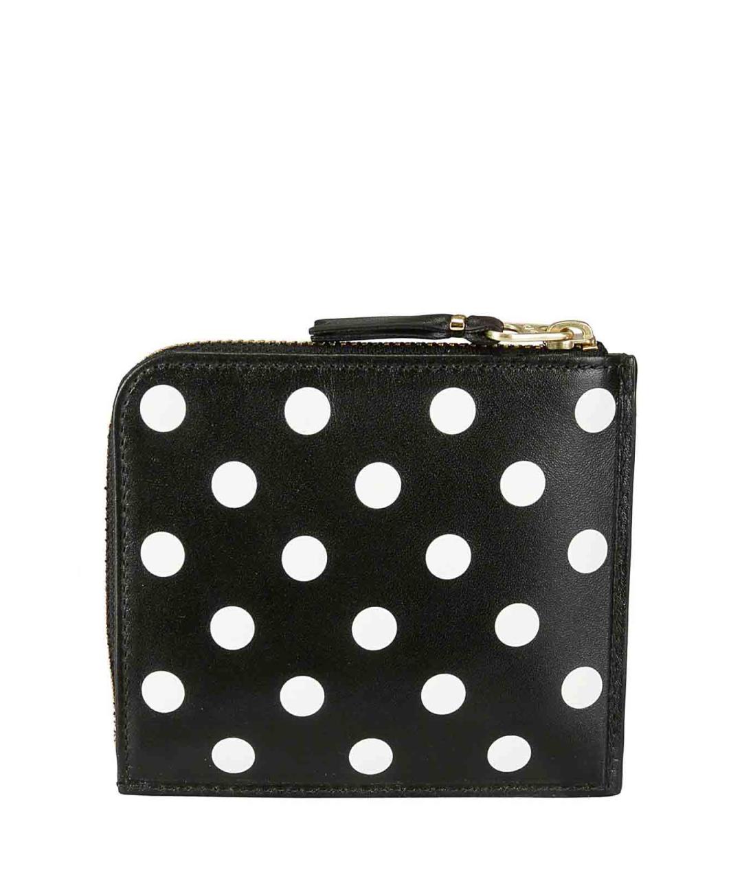 COMME DES GARÇONS WALLET Черный кожаный кошелек, фото 2