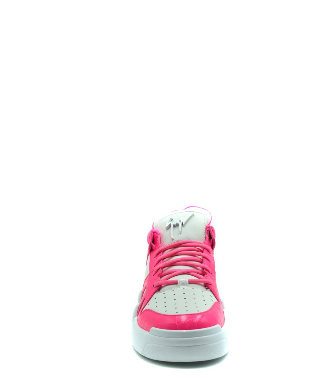GIUSEPPE ZANOTTI DESIGN Мульти кожаные кроссовки, фото 5