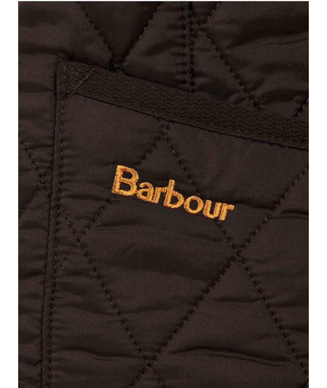 BARBOUR Коричневая жилетка, фото 4