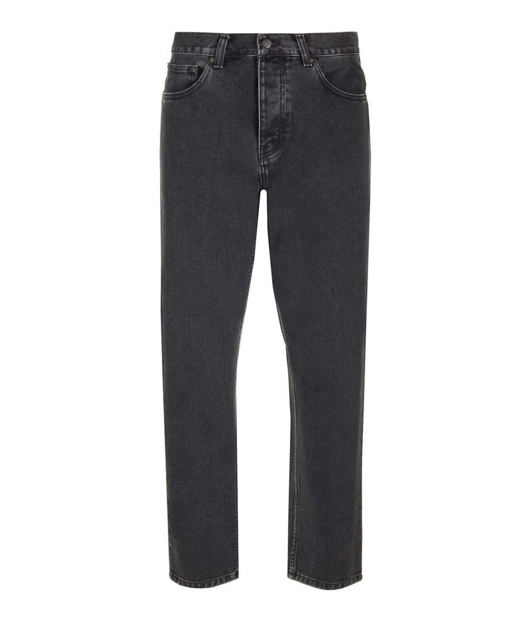 CARHARTT Черные хлопковые джинсы, фото 1