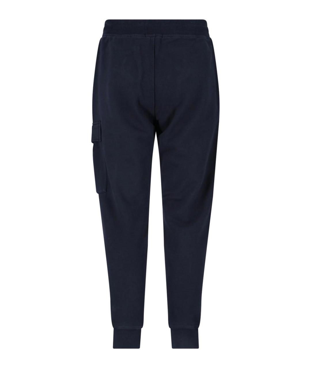 CP COMPANY Синие хлопковые повседневные брюки, фото 2