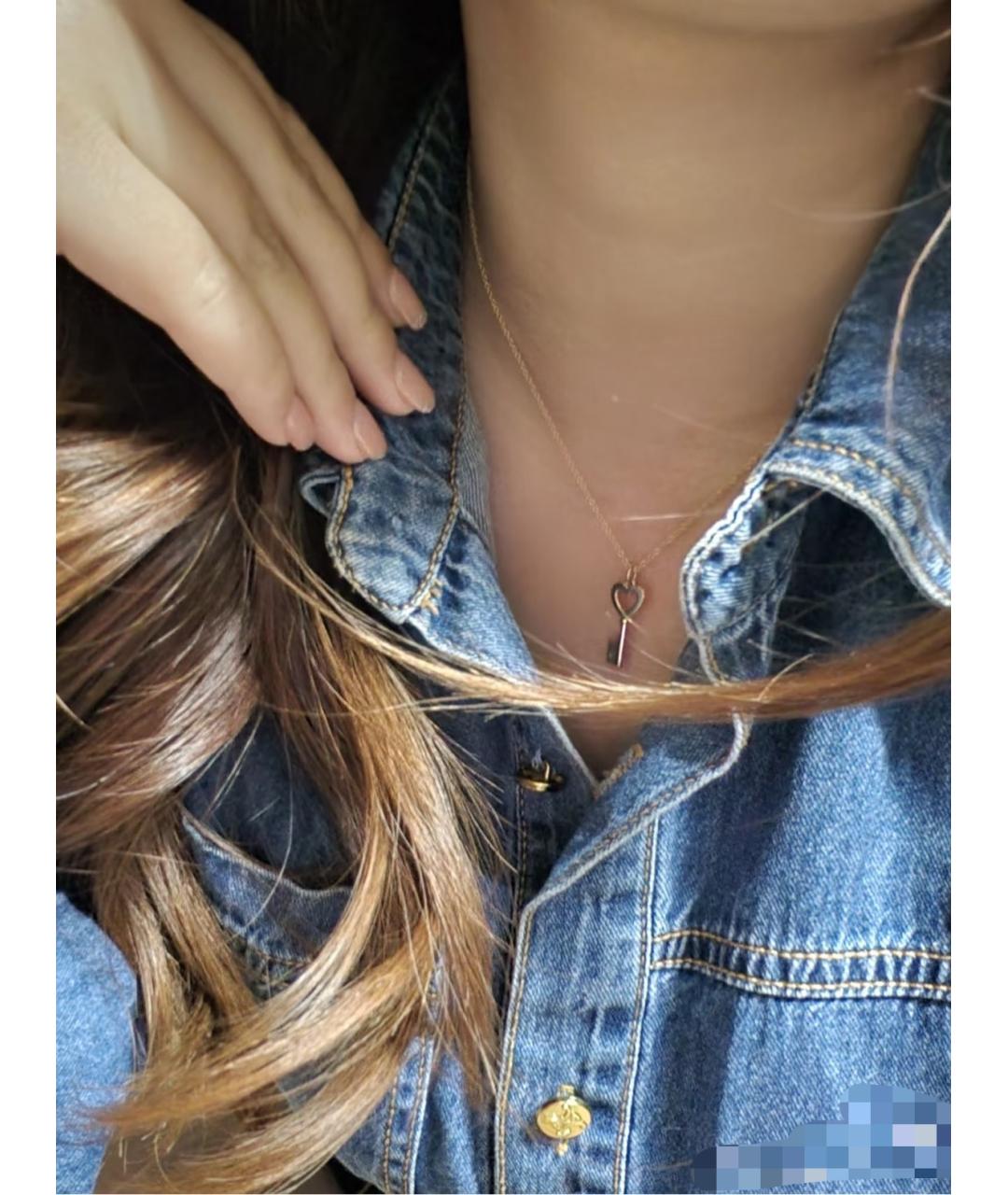 TIFFANY&CO Золотая подвеска из розового золота, фото 8
