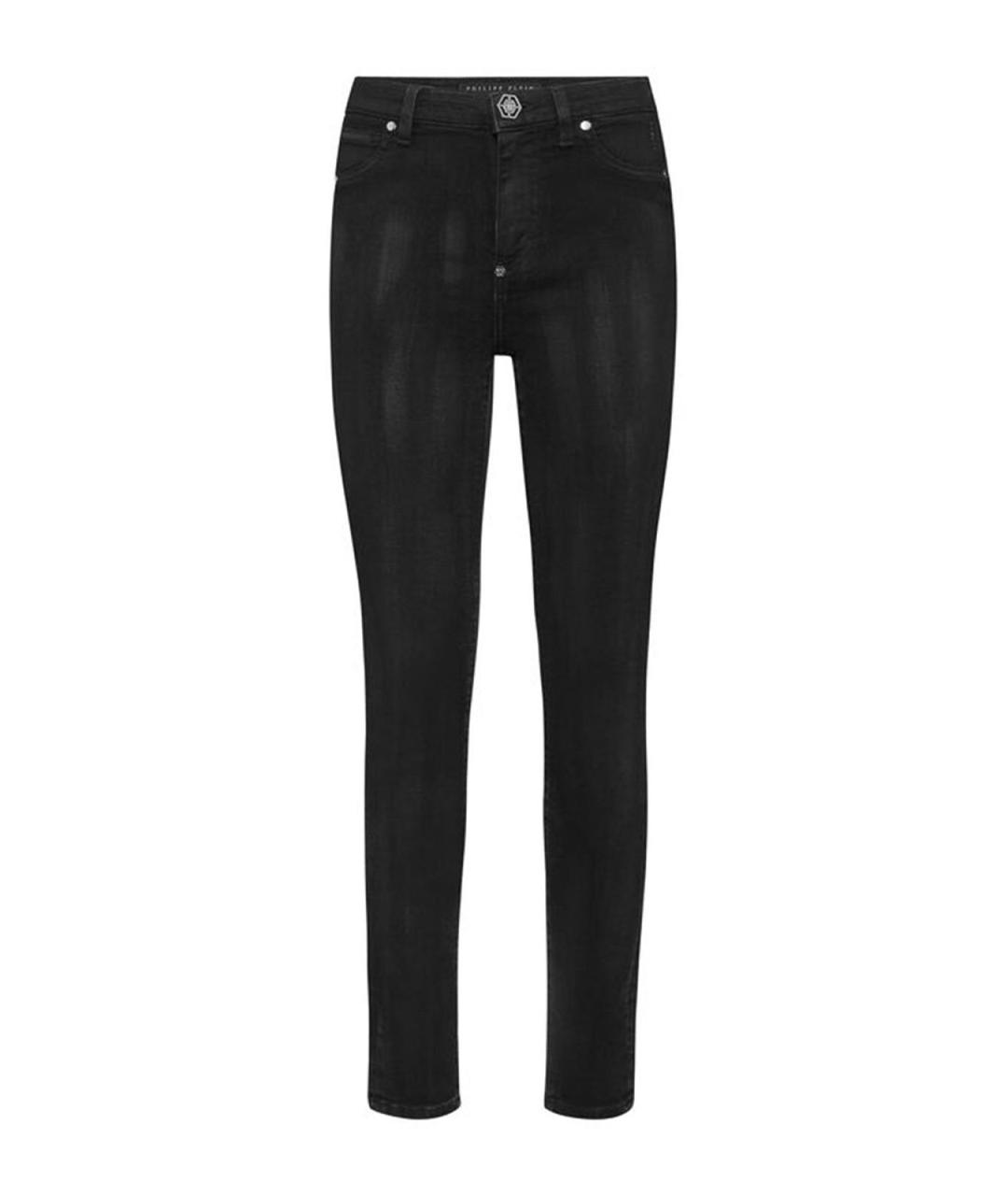 PHILIPP PLEIN Черные прямые джинсы, фото 1
