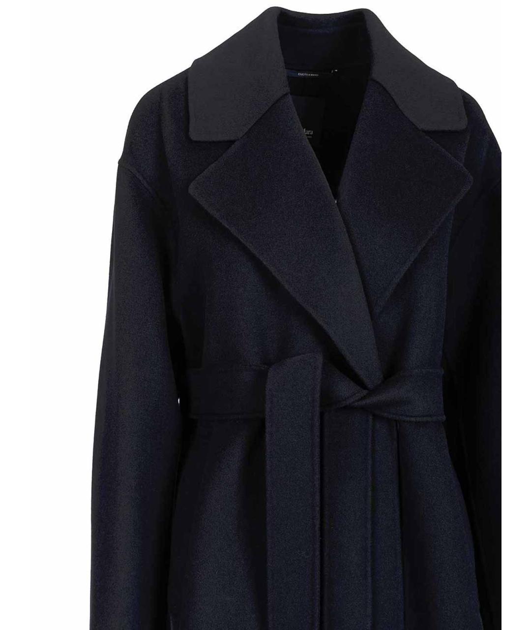 'S MAX MARA Синее шерстяное пальто, фото 4