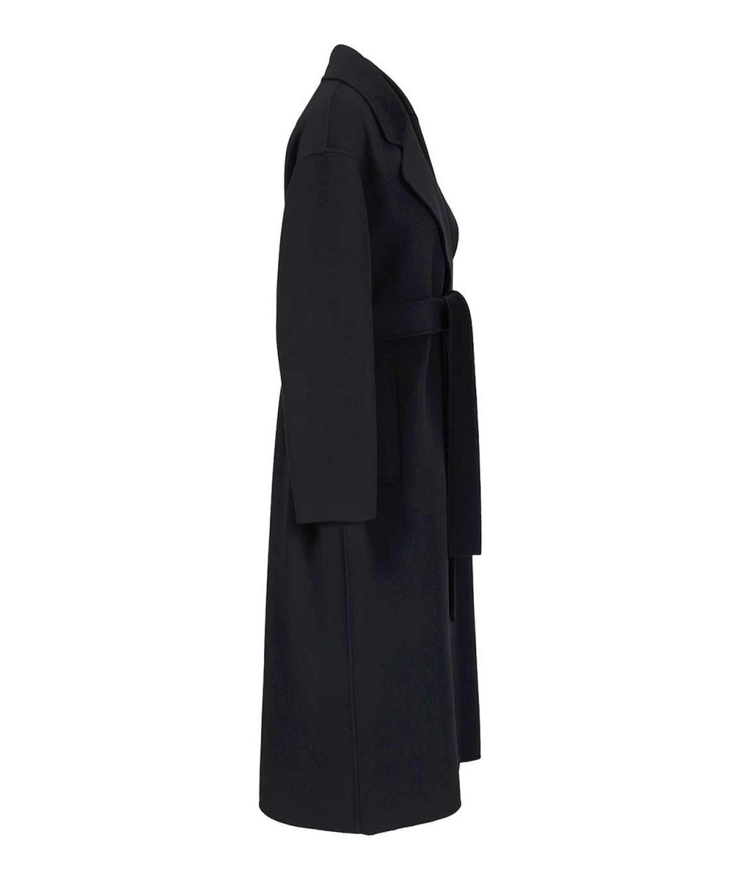 'S MAX MARA Синее шерстяное пальто, фото 3