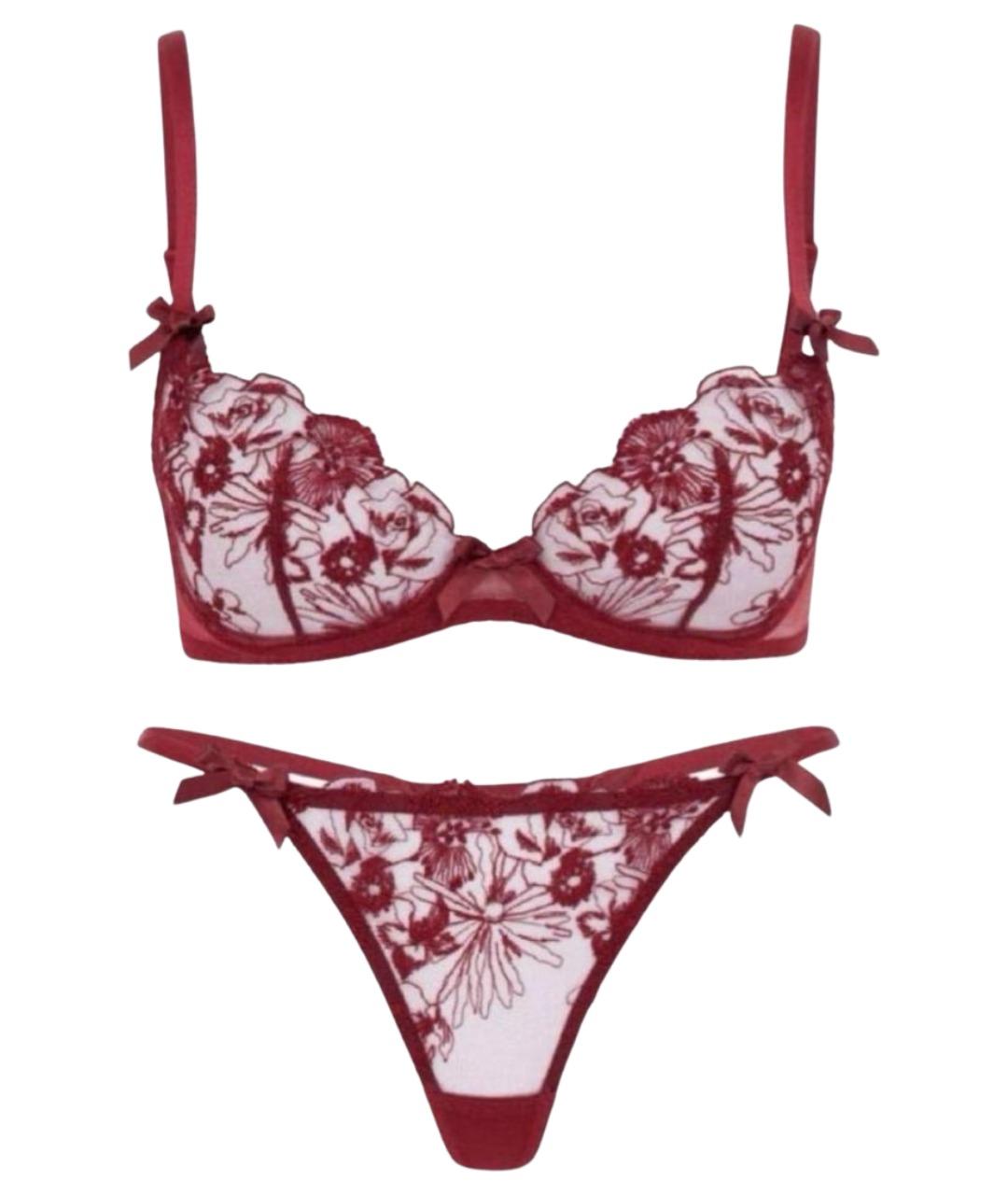 AGENT PROVOCATEUR Бордовый комплекты, фото 1