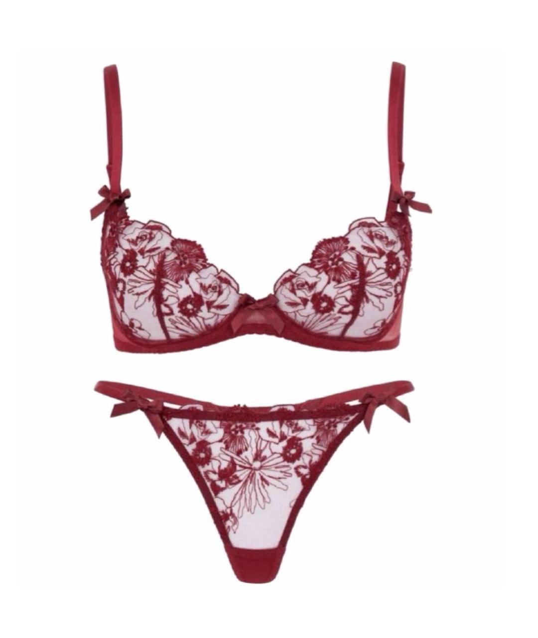 AGENT PROVOCATEUR Бордовый комплекты, фото 9