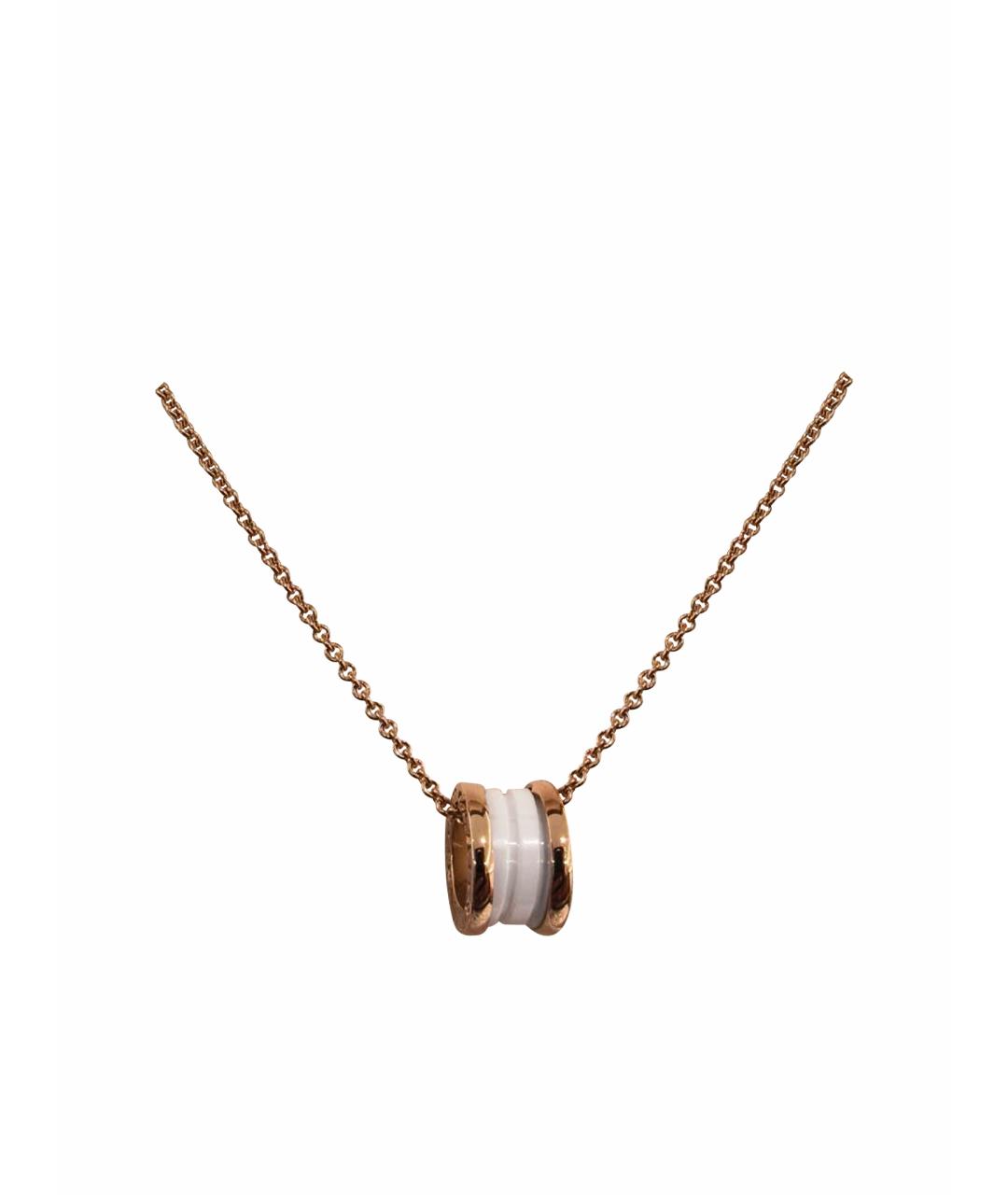 BVLGARI Золотое колье из розового золота, фото 1