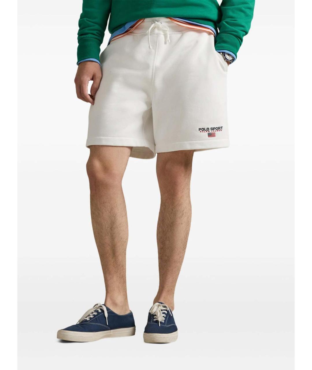 POLO RALPH LAUREN Белые шорты, фото 3