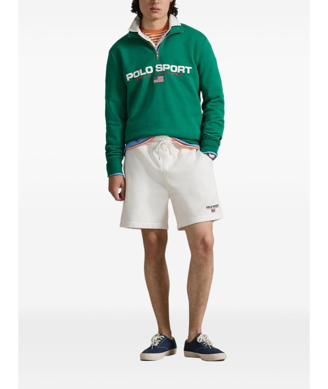 POLO RALPH LAUREN Белые шорты, фото 2