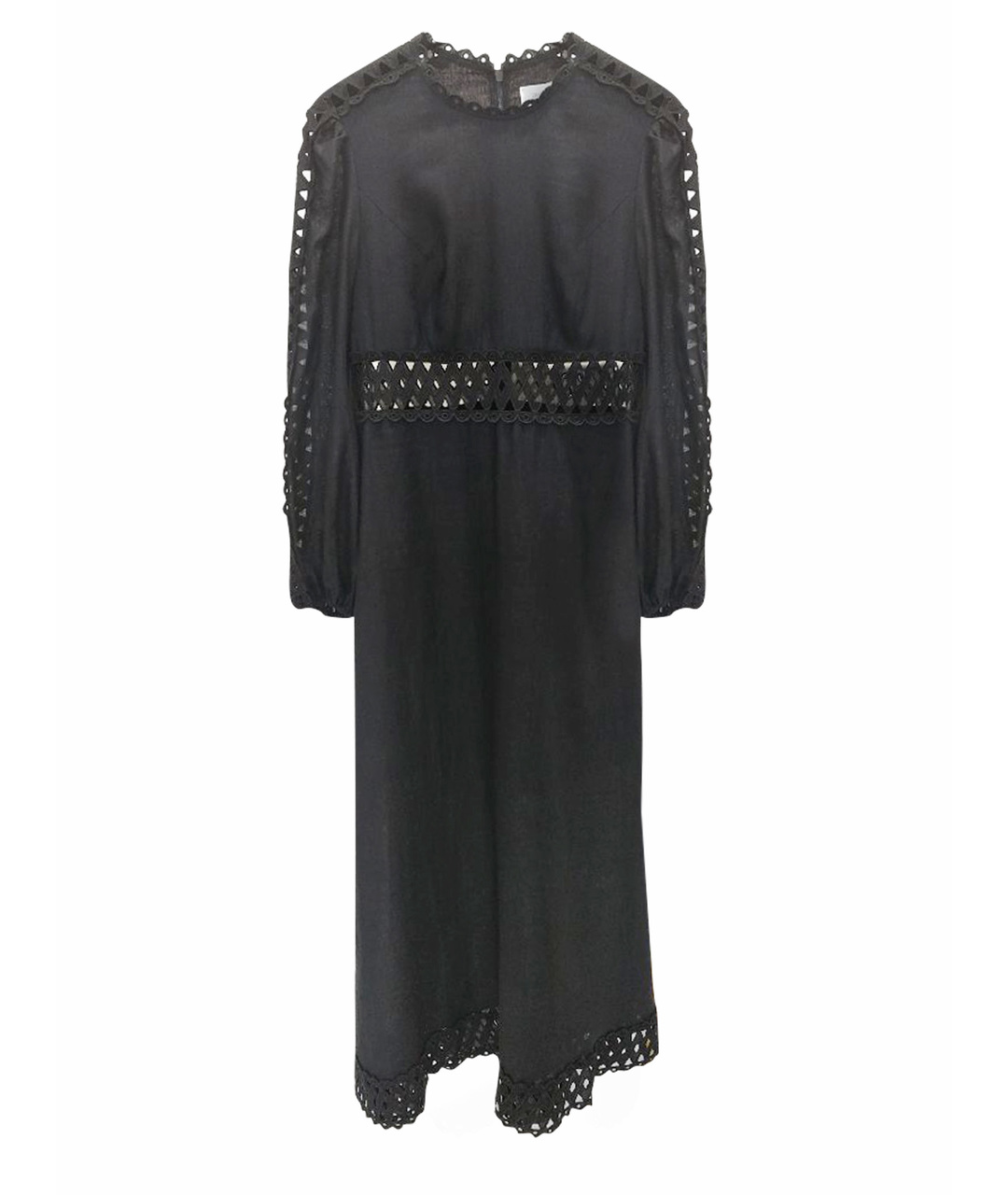ZIMMERMANN Черное льняное платье, фото 1