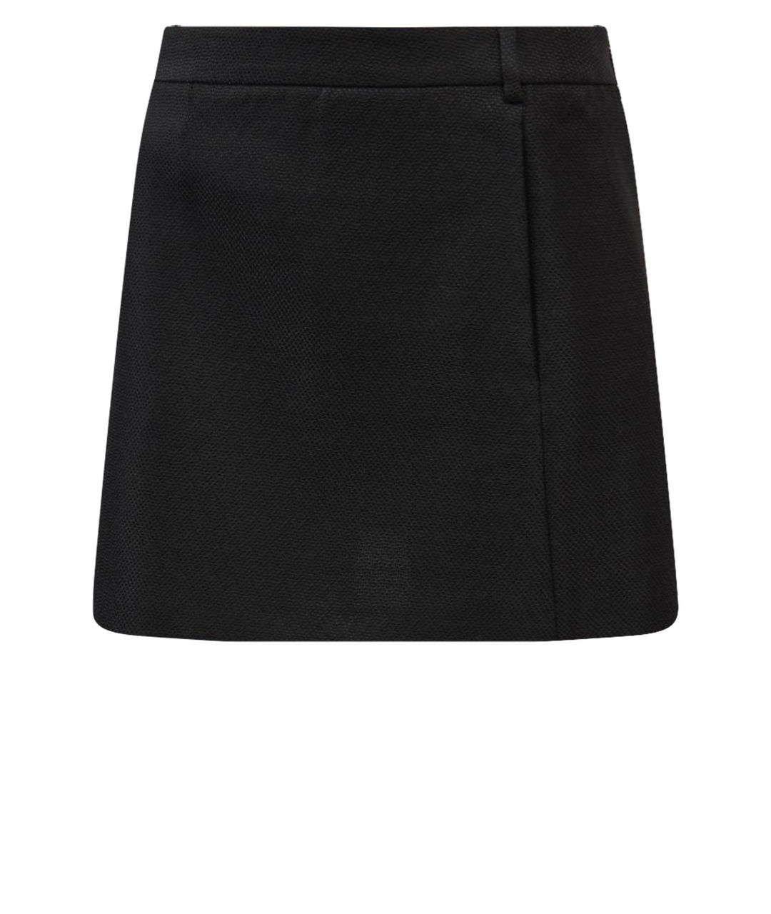 SAINT LAURENT Черная полиэстеровая юбка мини, фото 1