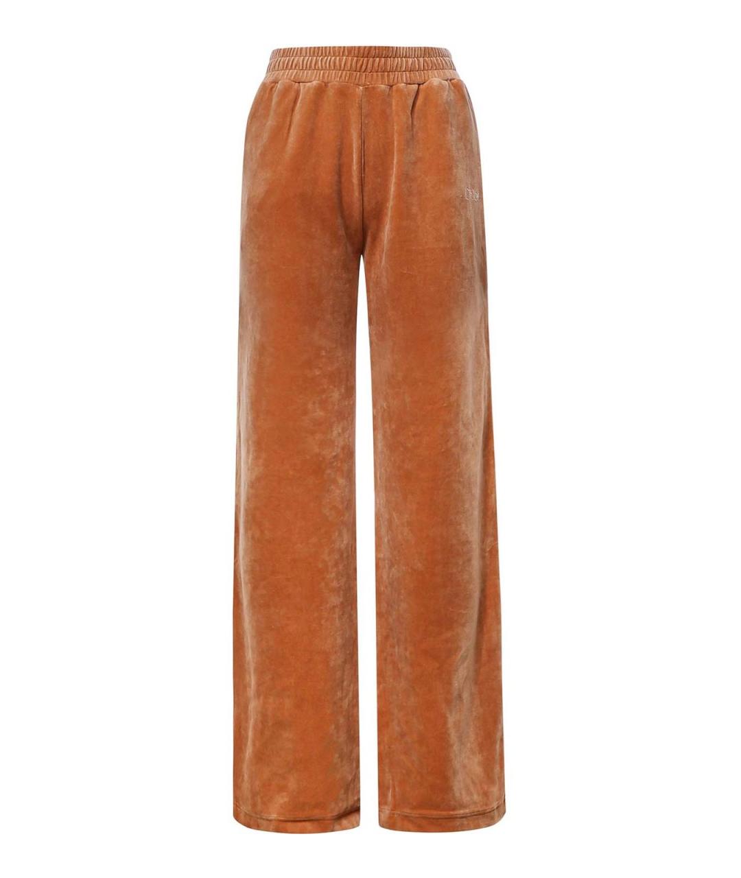 CHLOE Оранжевые хлопковые спортивные брюки и шорты, фото 1