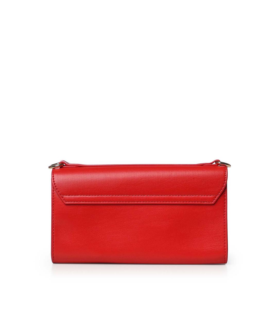 LOVE MOSCHINO Красная сумка через плечо из искусственной кожи, фото 2