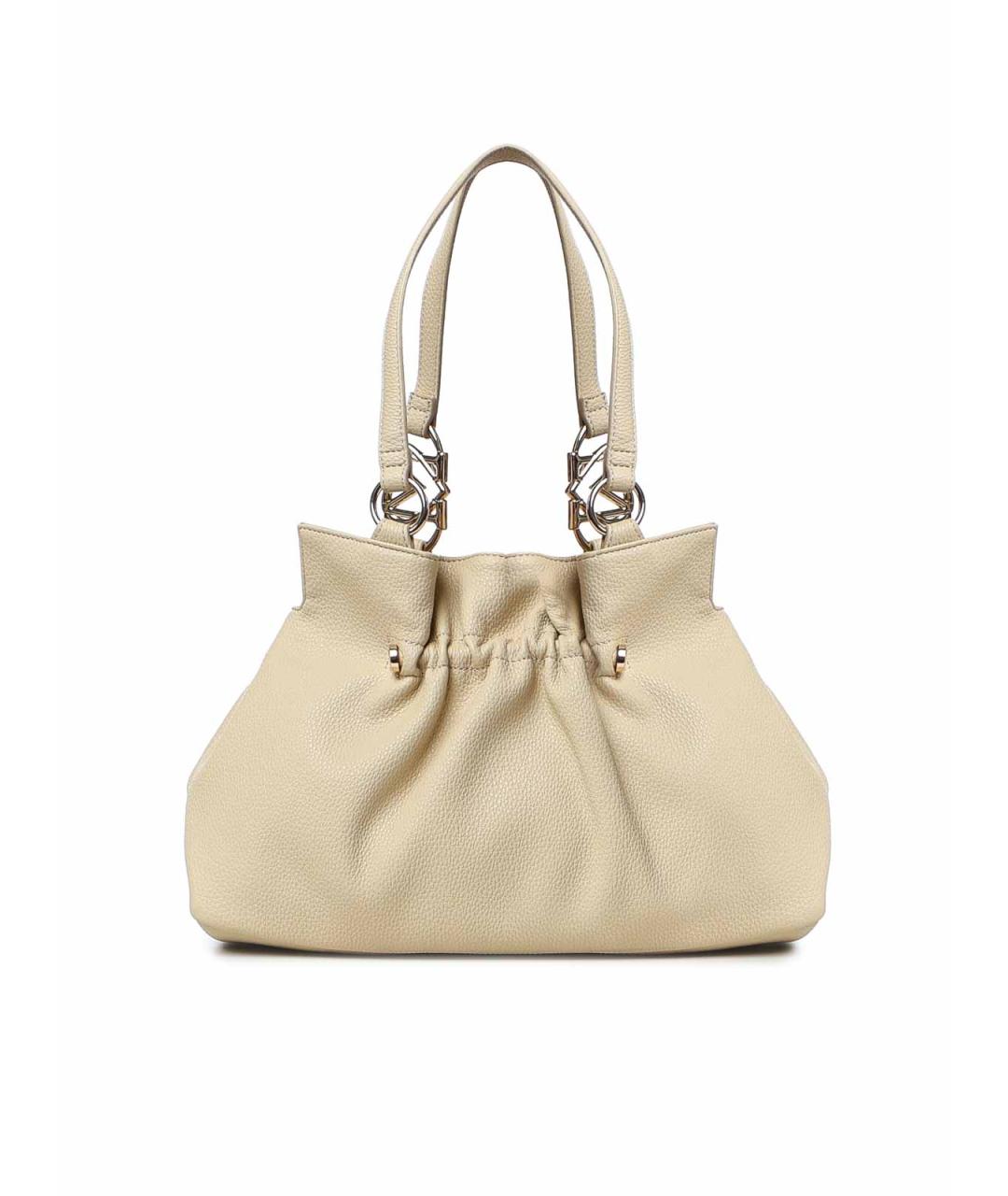 LOVE MOSCHINO Бежевая сумка тоут из искусственной кожи, фото 2