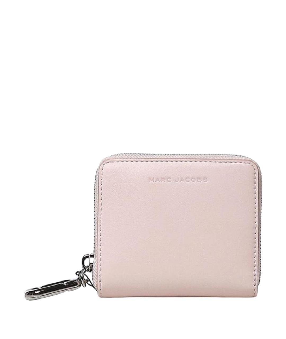 MARC JACOBS Розовый кожаный кошелек, фото 1