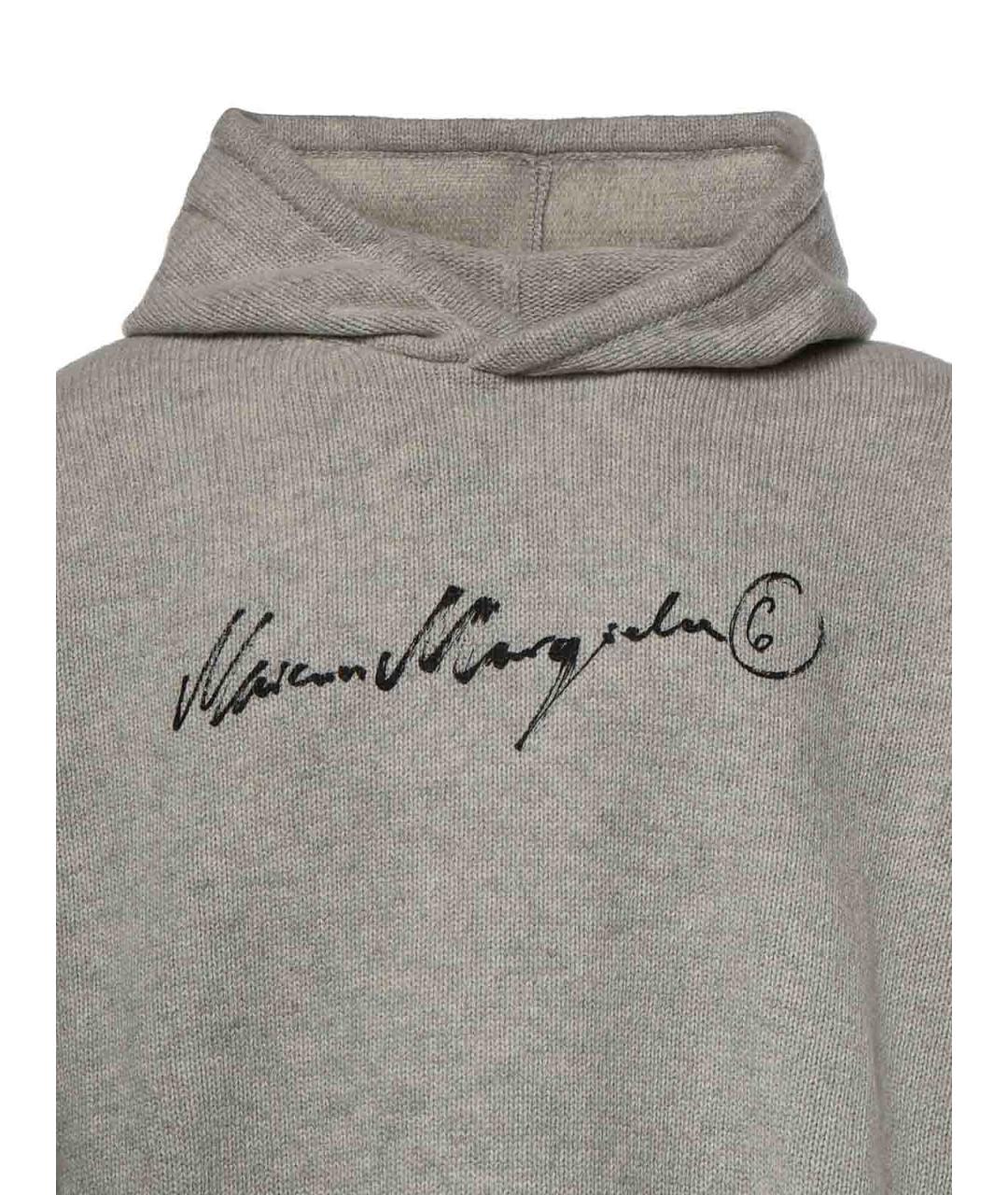 MM6 MAISON MARGIELA Серый хлопковый джемпер / свитер, фото 3