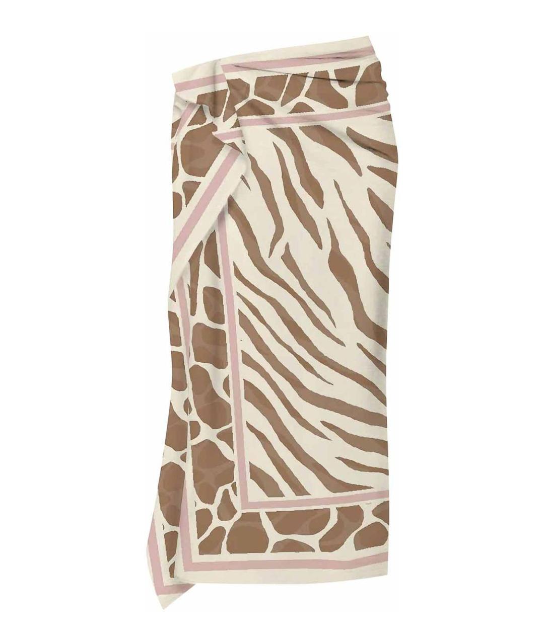 MC2 SAINT BARTH Мульти хлопковое парео, фото 2