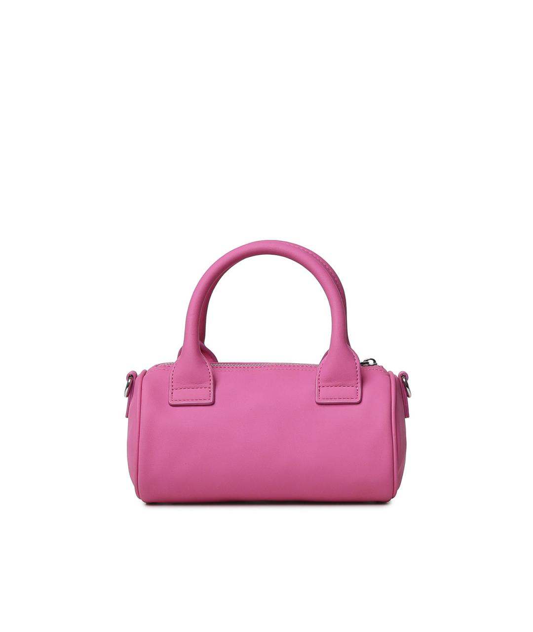 LOVE MOSCHINO Фуксия сумка с короткими ручками из искусственной кожи, фото 2