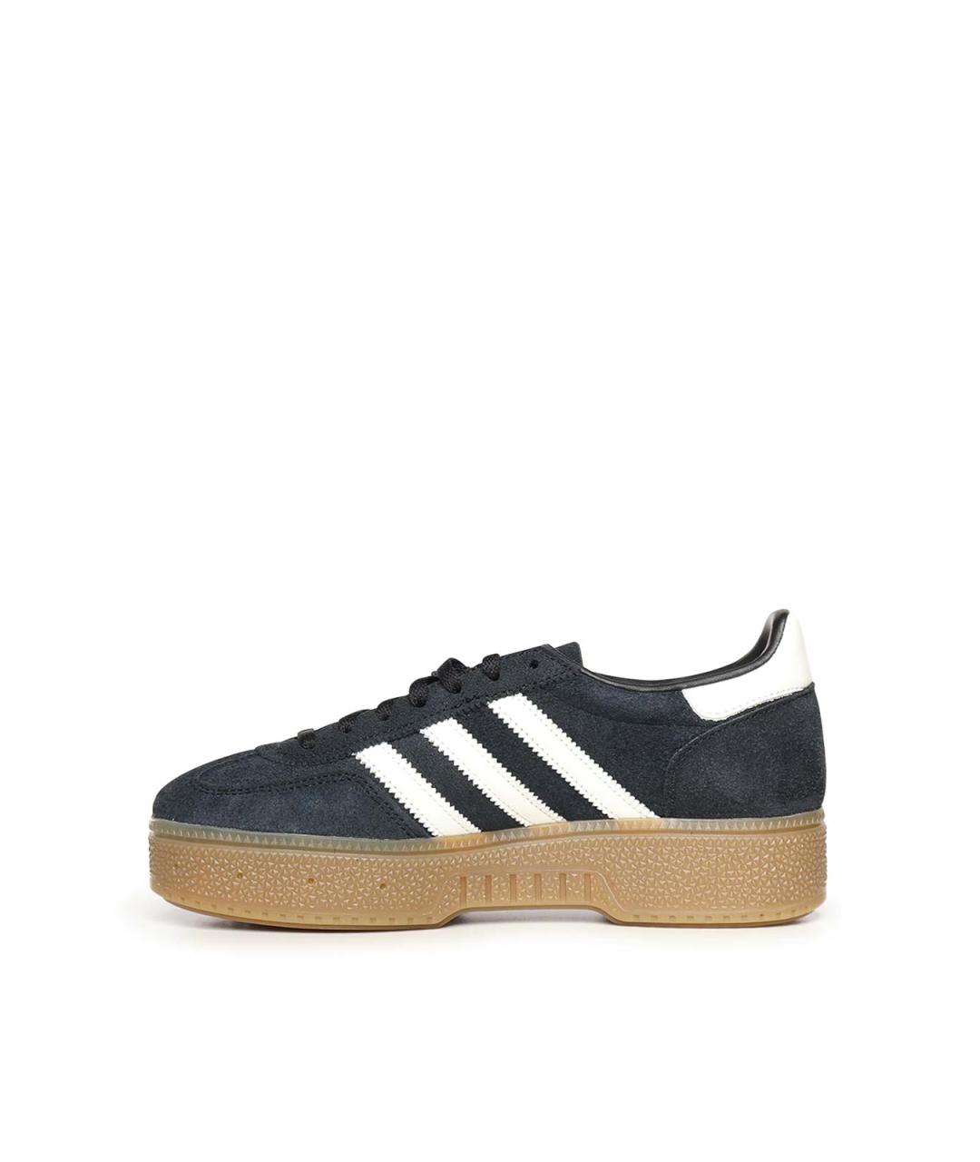 ADIDAS Черные замшевые кроссовки, фото 3