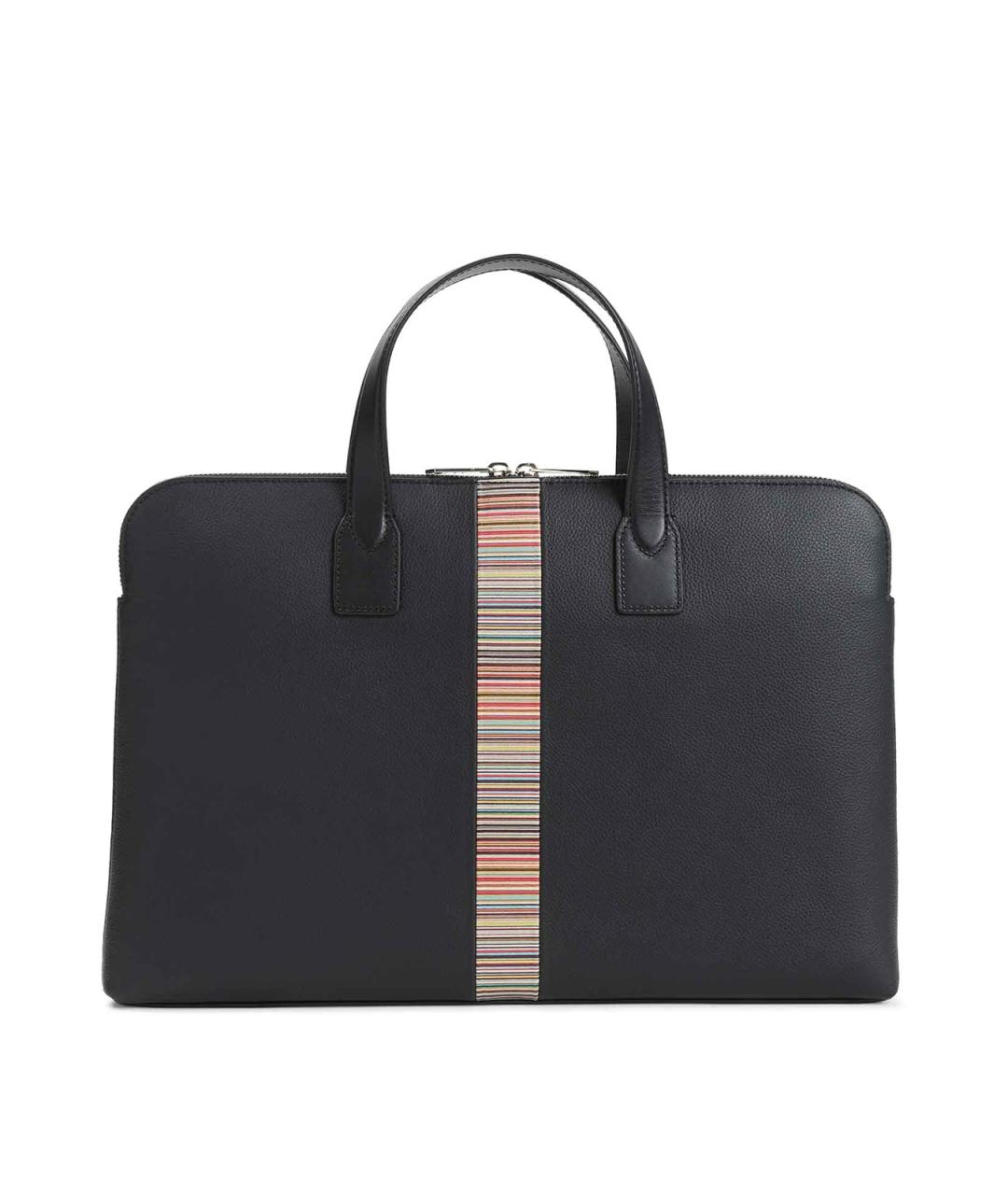 PAUL SMITH Черная кожаная папка для документов, фото 1