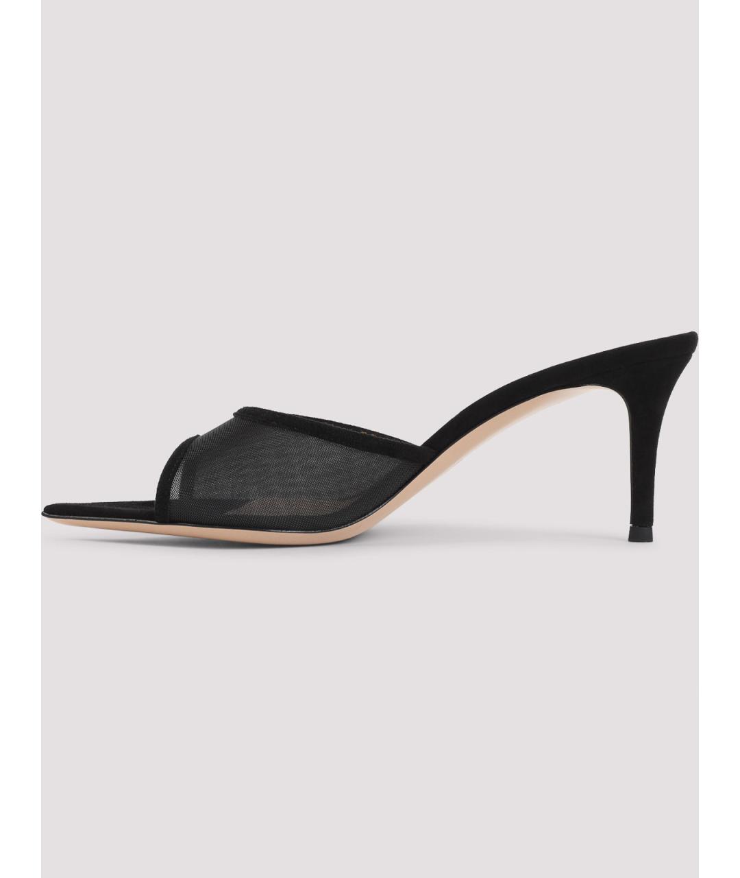 GIANVITO ROSSI Черные мюли, фото 2
