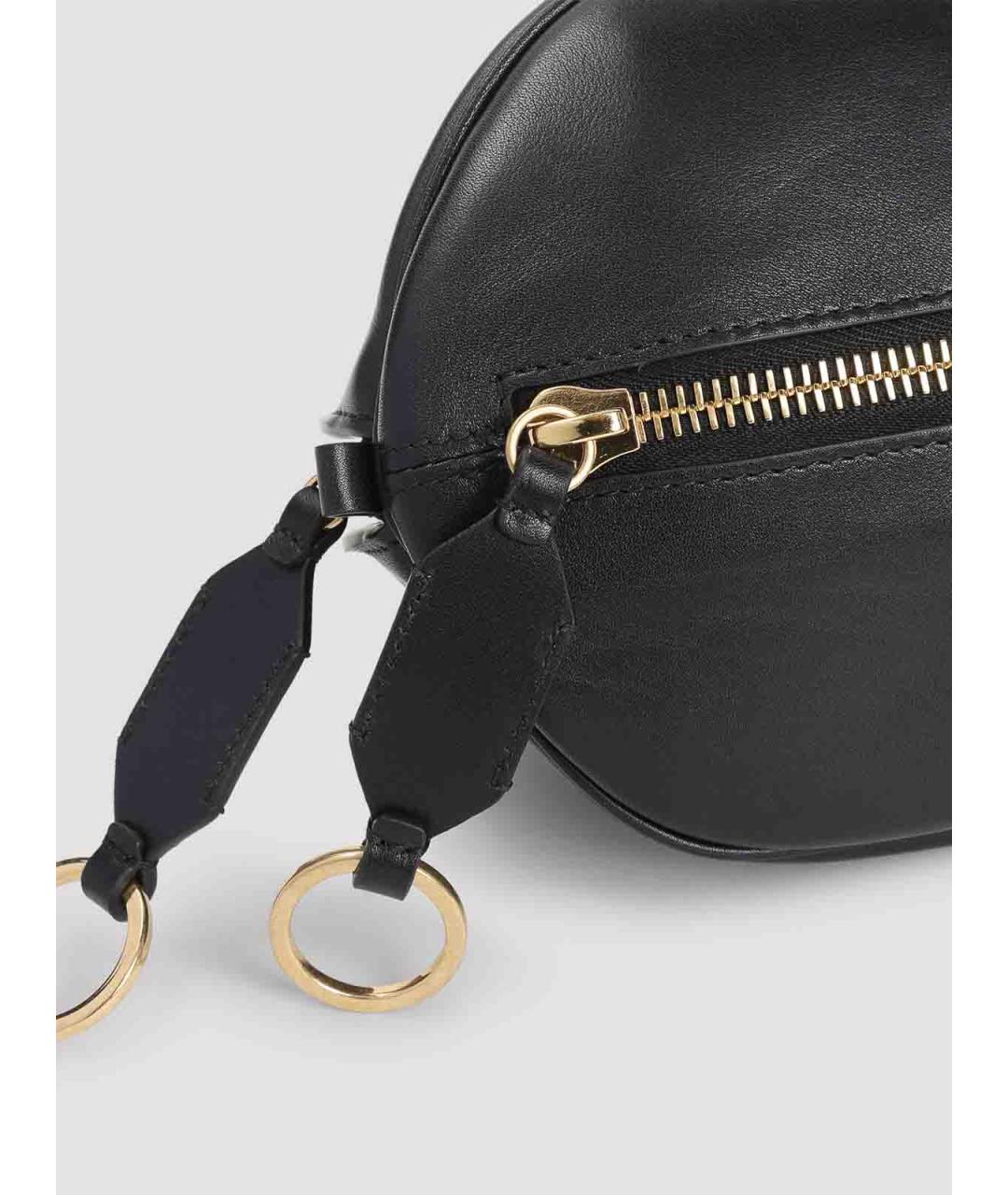 BALENCIAGA Черная кожаная сумка тоут, фото 3