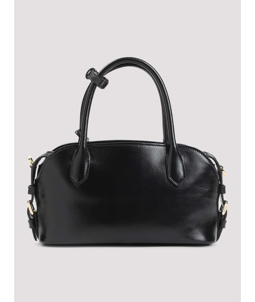 PRADA Черная кожаная сумка тоут, фото 2