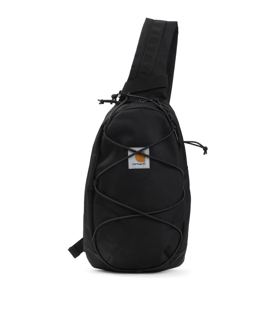 CARHARTT Черная синтетическая сумка на плечо, фото 1