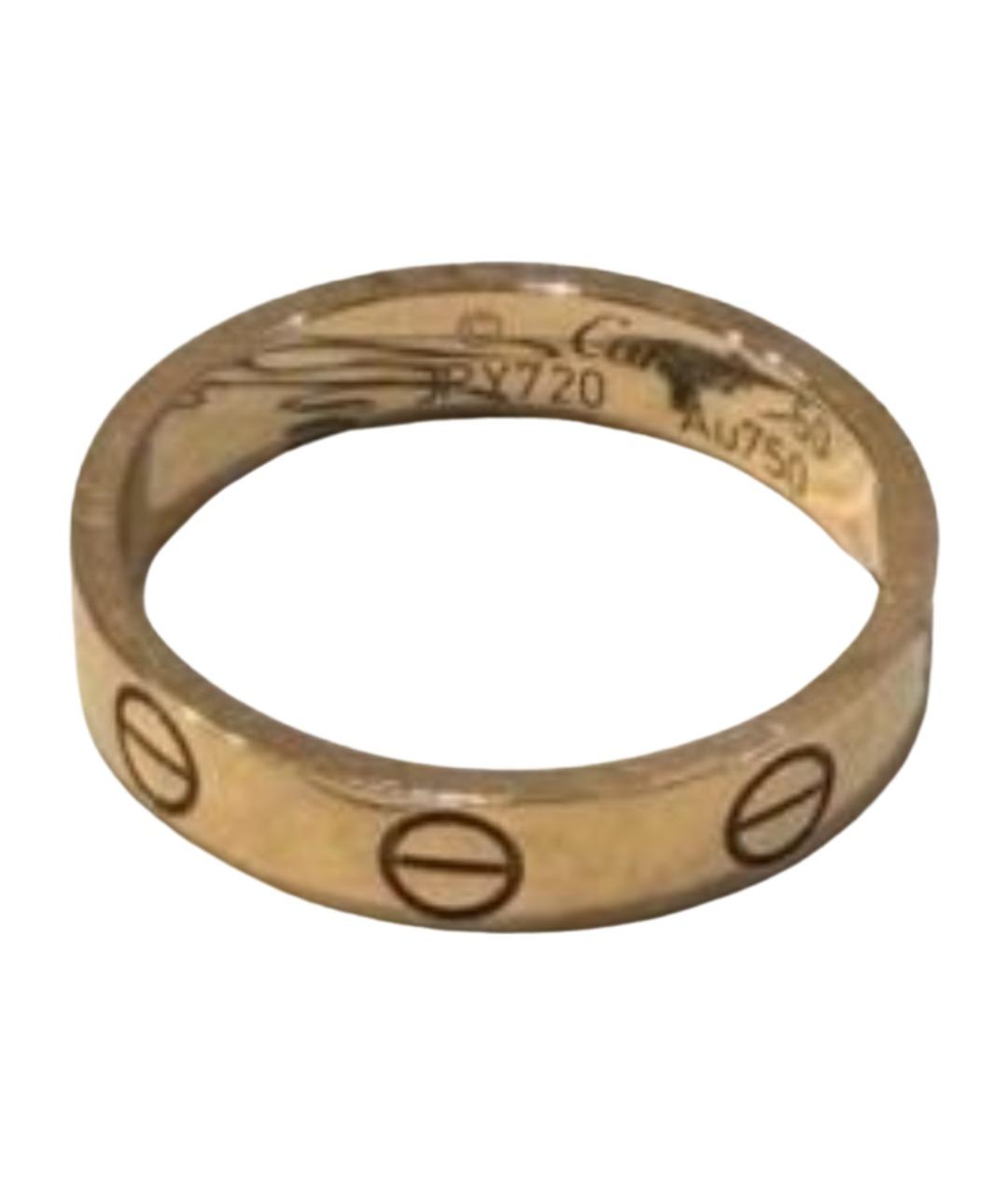 CARTIER Золотое кольцо из розового золота, фото 1