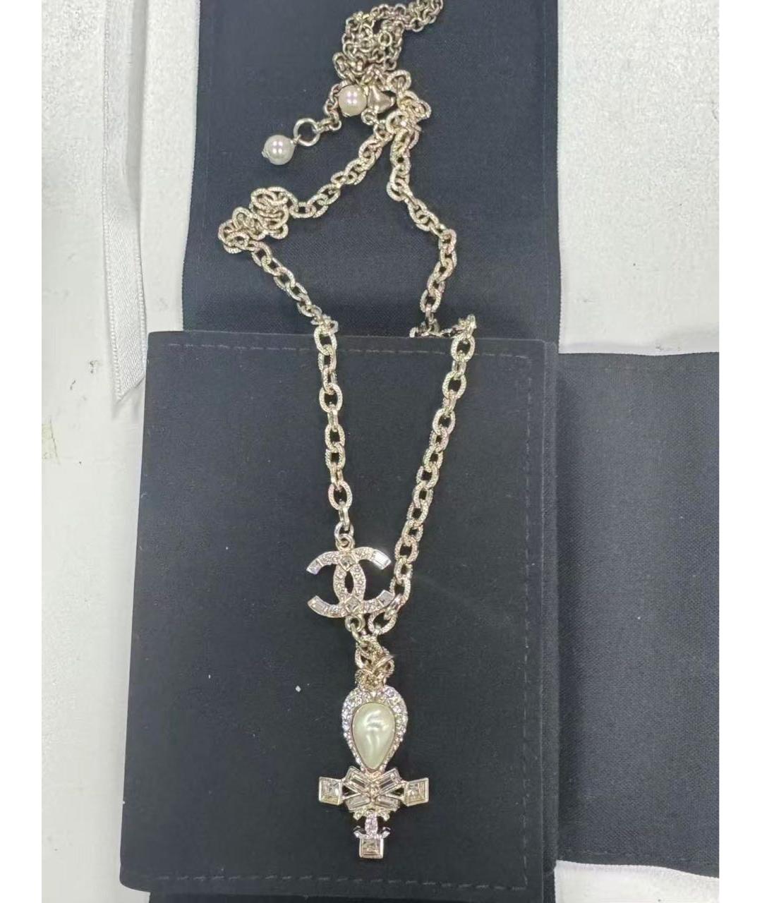 CHANEL Золотое колье, фото 2