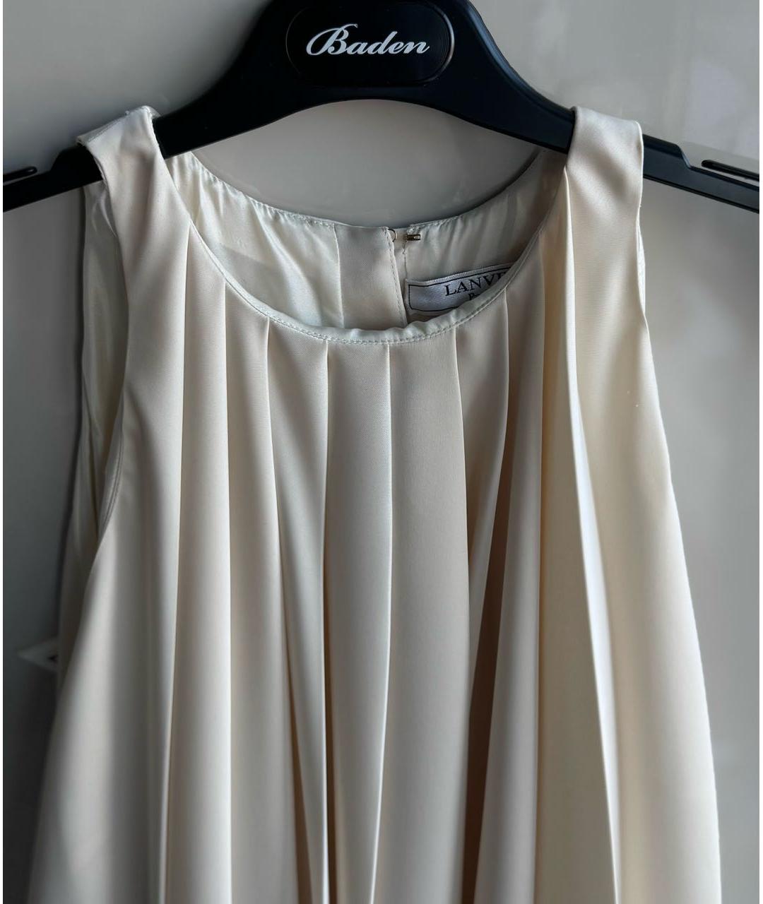 LANVIN Шелковое коктейльное платье, фото 2