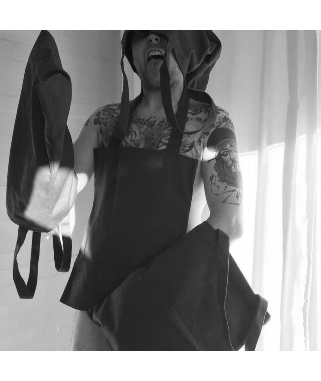 RICK OWENS Серая хлопковая пляжная сумка, фото 2