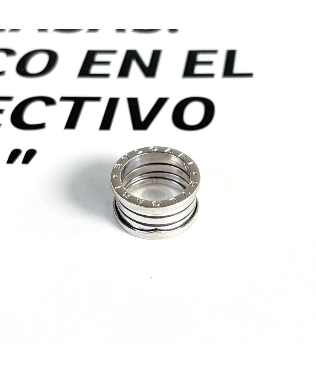 BVLGARI Серебряное кольцо из белого золота, фото 3
