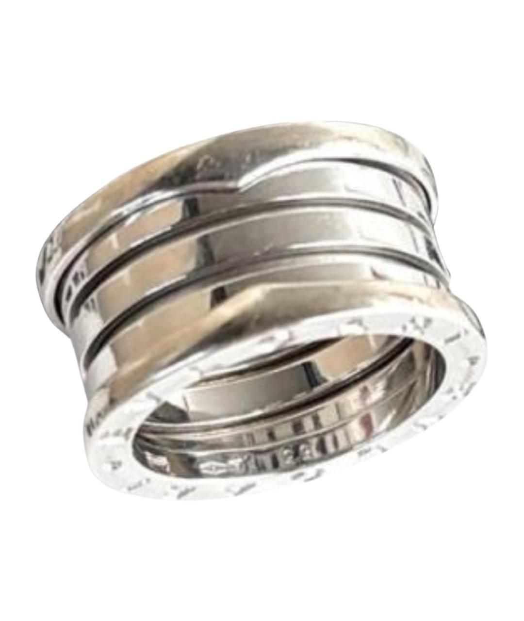 BVLGARI Серебряное кольцо из белого золота, фото 1