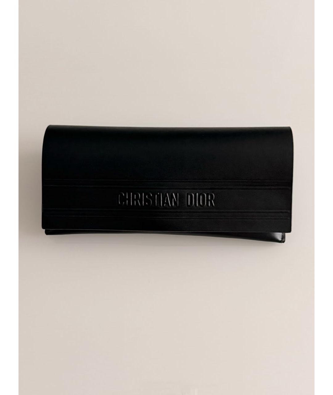 CHRISTIAN DIOR Золотые металлические солнцезащитные очки, фото 4