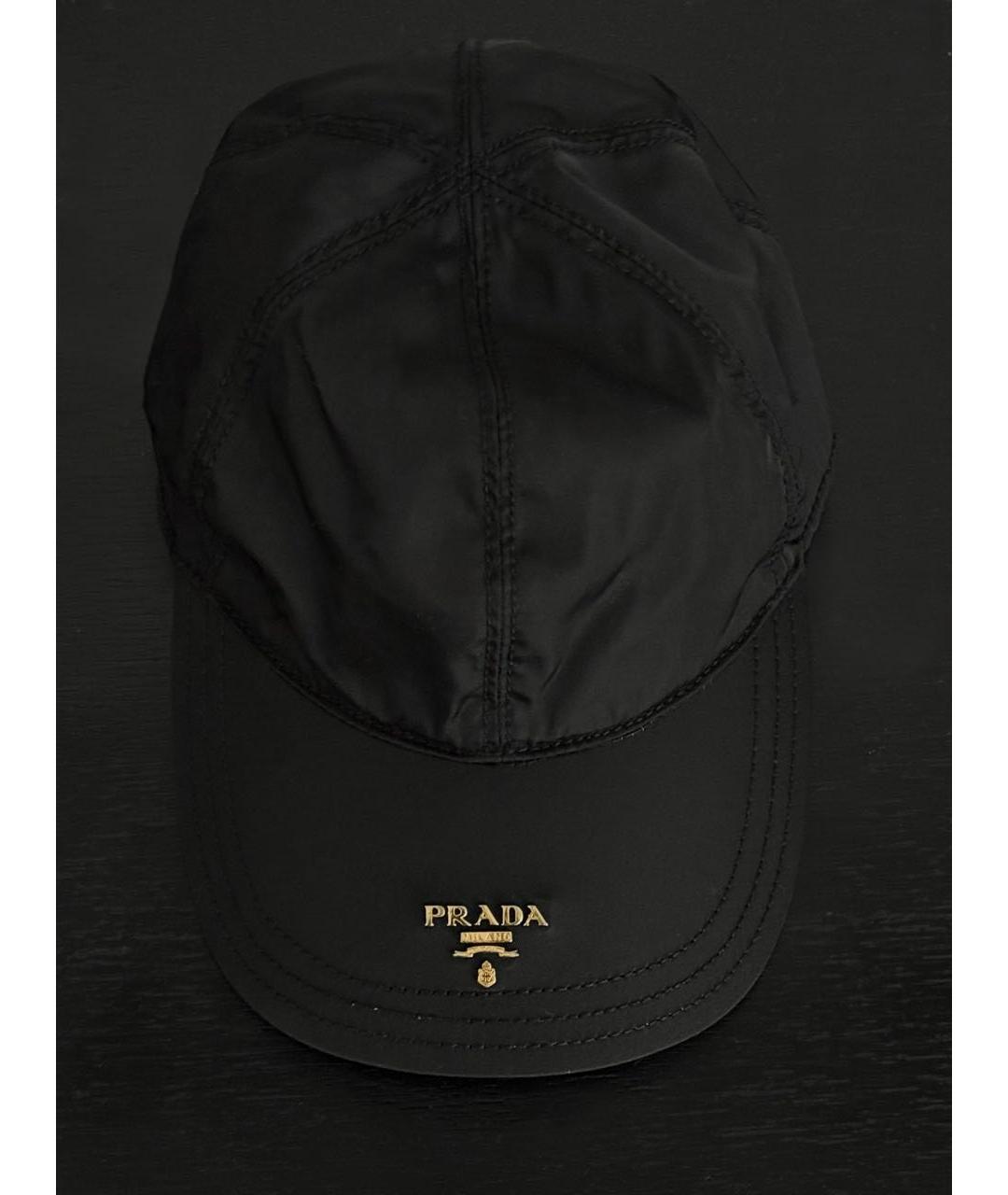 PRADA Черная кепка/бейсболка, фото 8