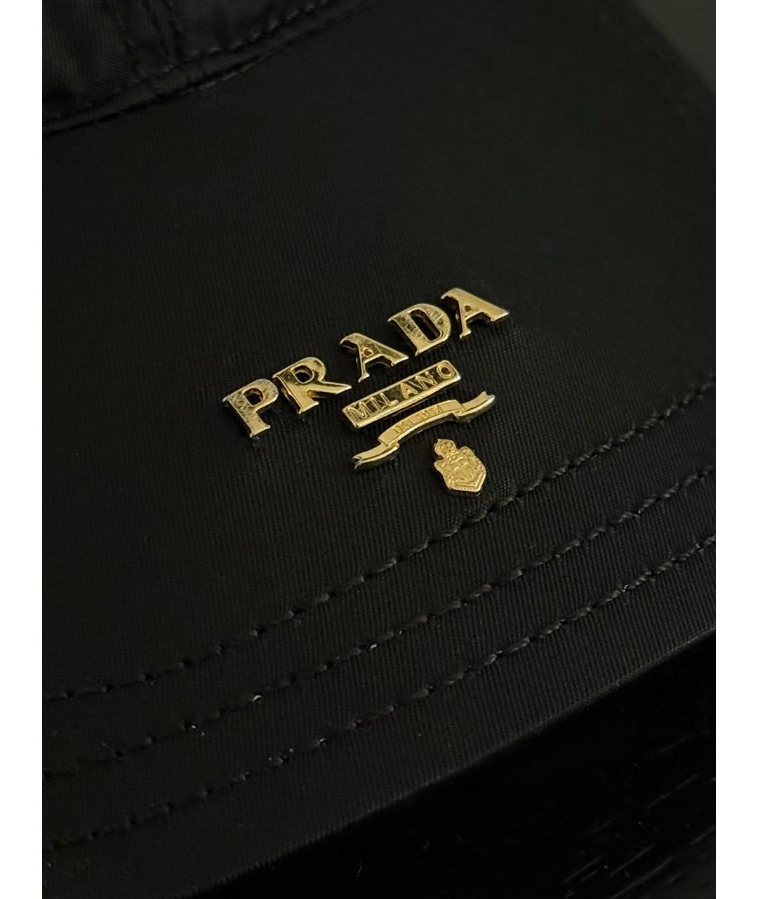 PRADA Черная кепка/бейсболка, фото 3