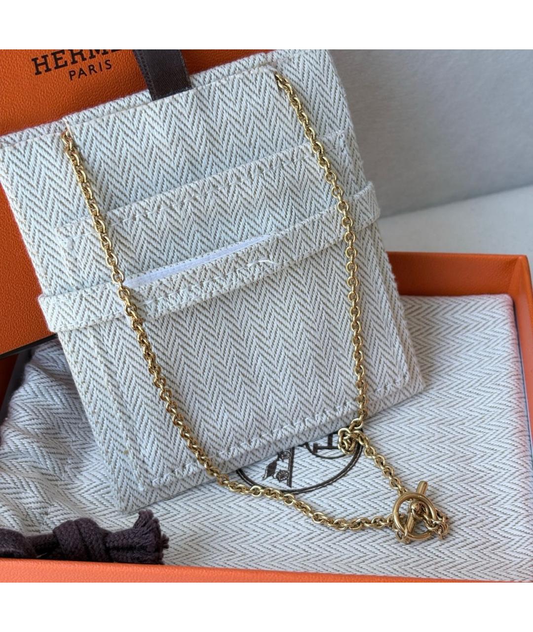 HERMES Золотая цепочка, фото 3