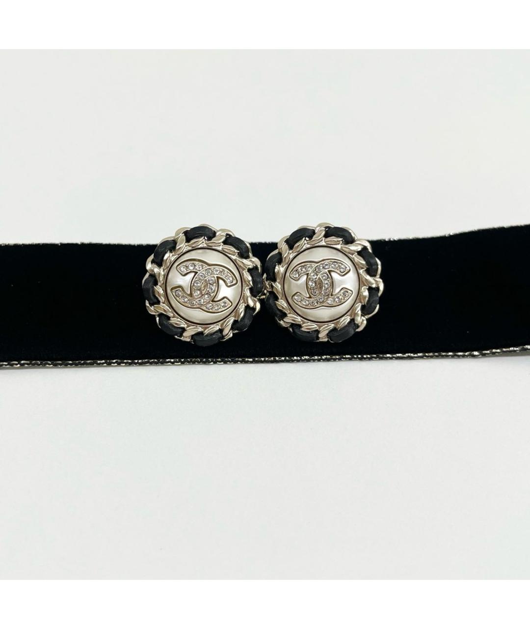 CHANEL Золотые серьги, фото 3
