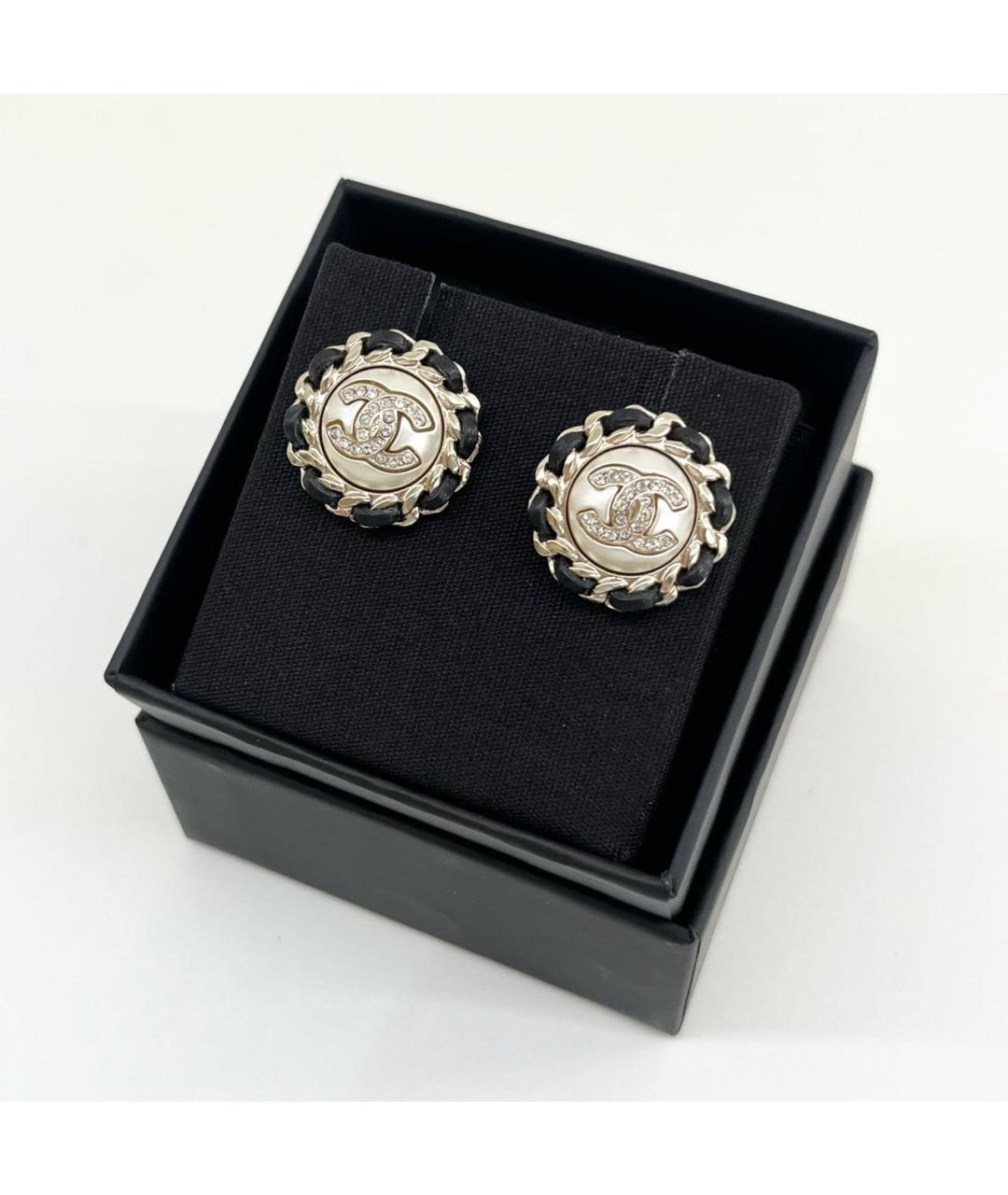 CHANEL Золотые серьги, фото 2