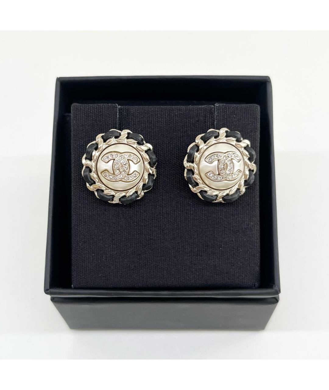 CHANEL Золотые серьги, фото 7