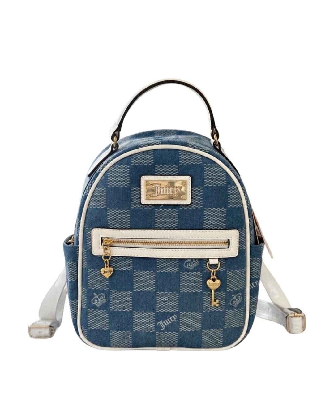 JUICY COUTURE Синий рюкзак, фото 1