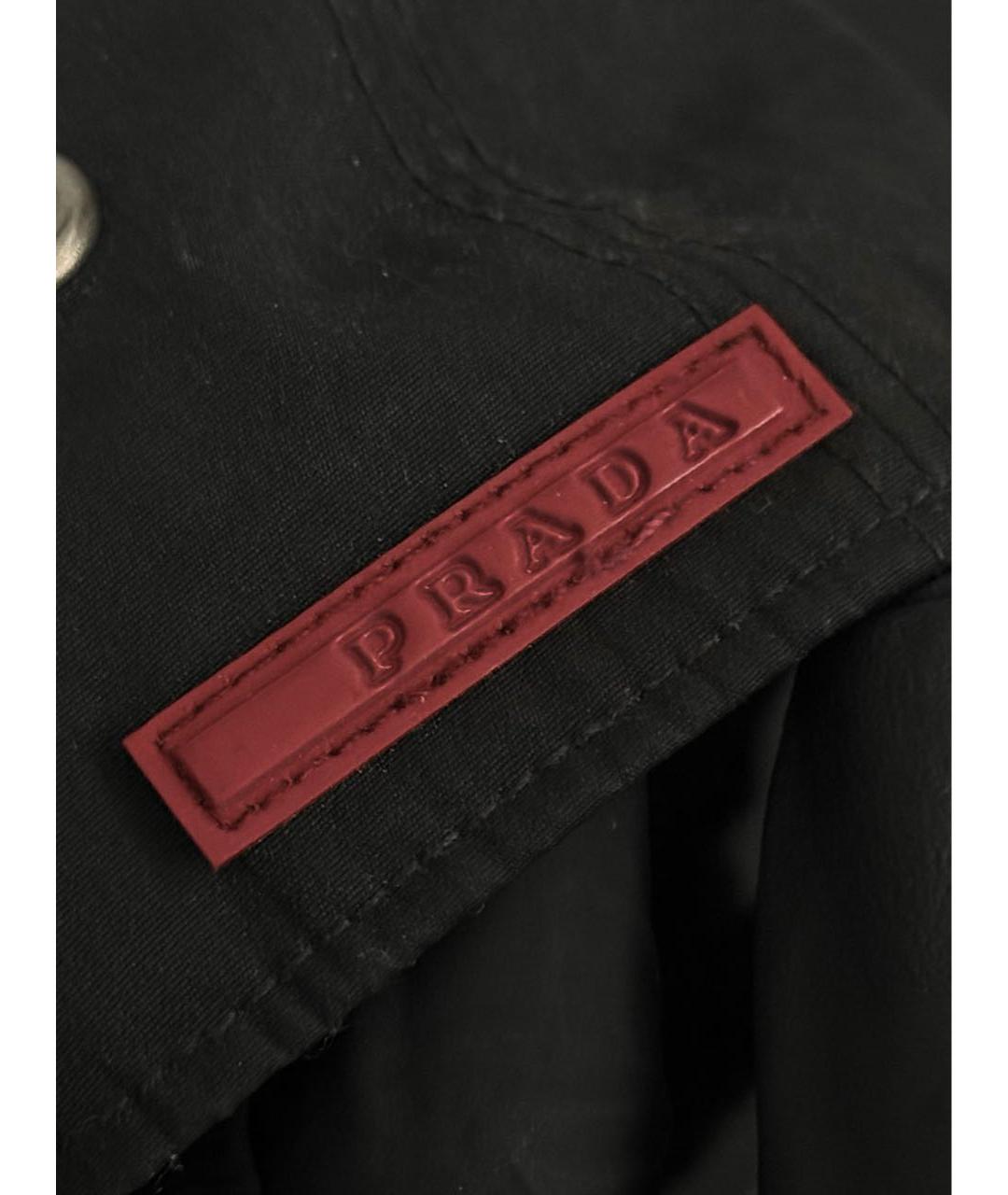 PRADA Черная кепка/бейсболка, фото 3
