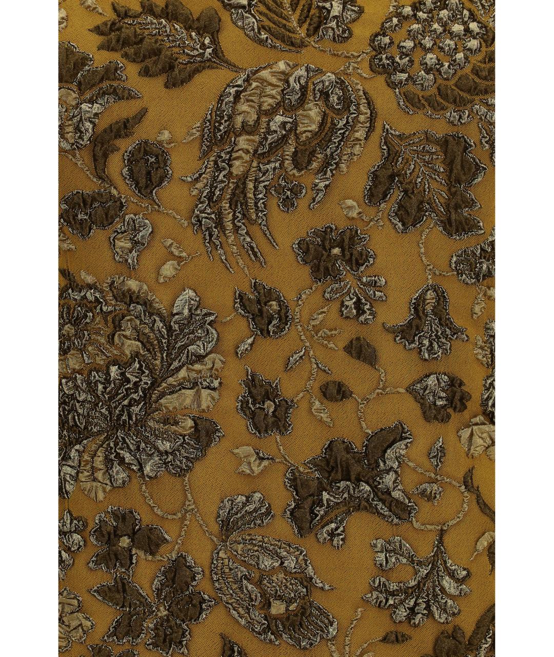 SAINT LAURENT Мульти полиэстеровое повседневное платье, фото 3